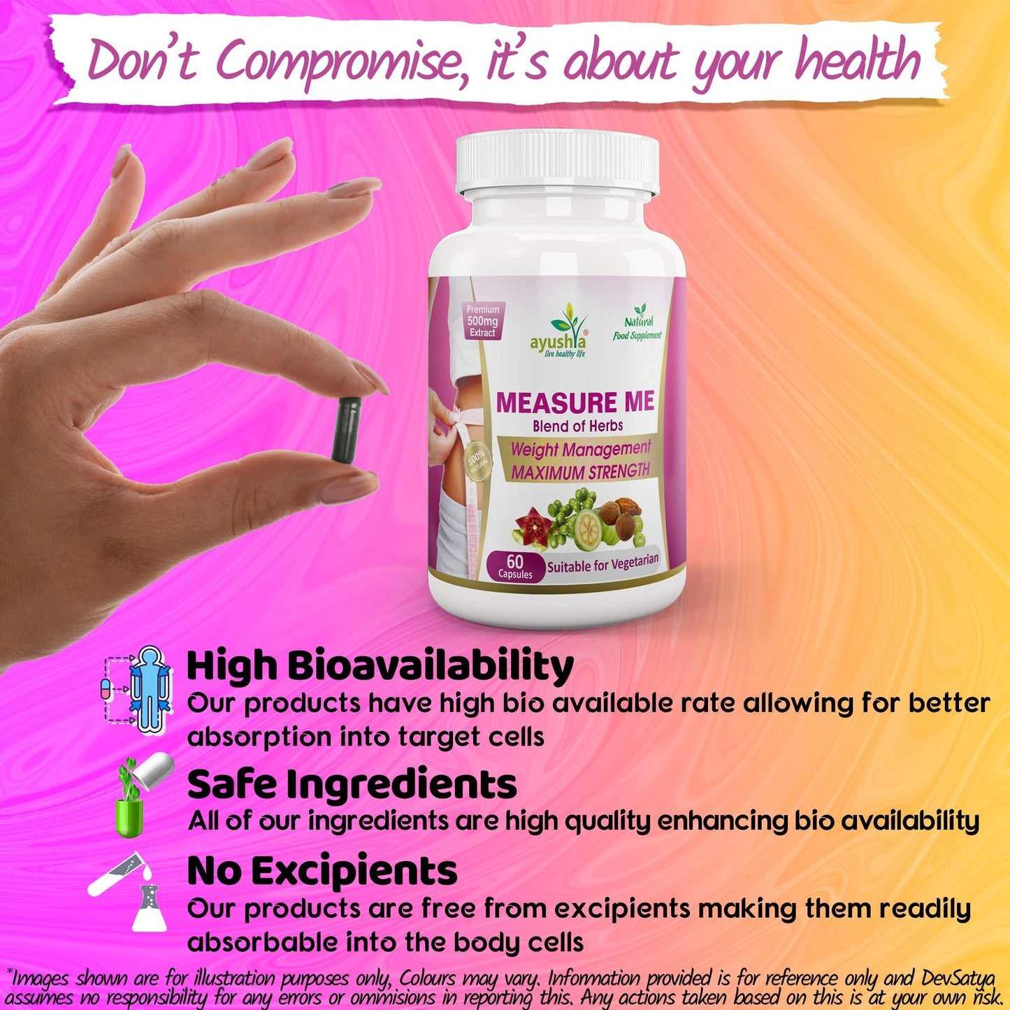 Measure Me Capsule - Herbalshire Handmade Herbal Products
