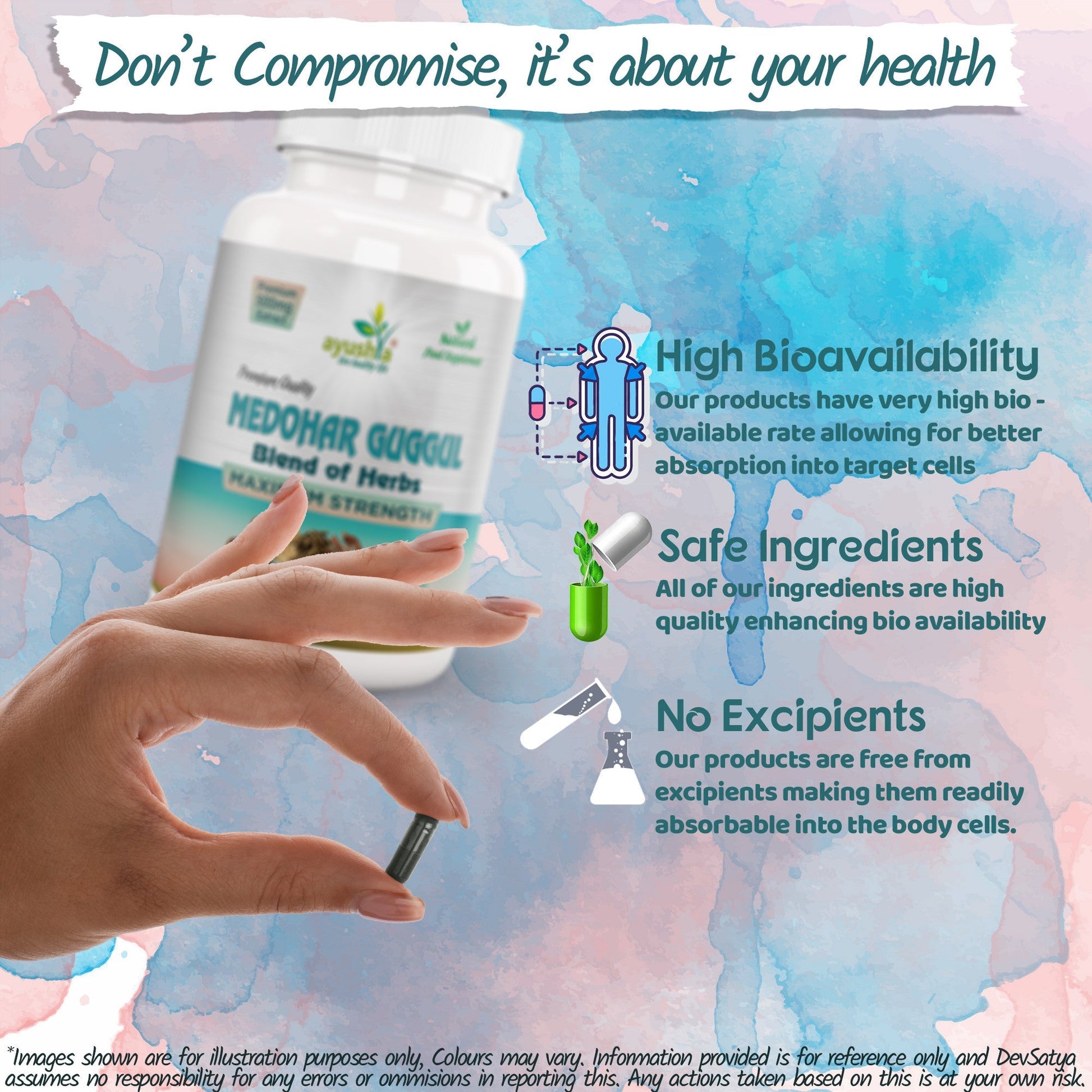 Medohar Guggul Capsule - Herbalshire Handmade Herbal Products