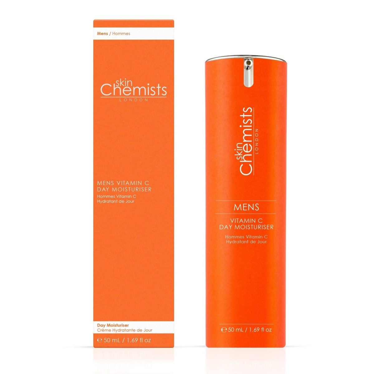 Men's Vitamin C Day Moisturiser 50ml - Herbalshire Handmade Herbal Products