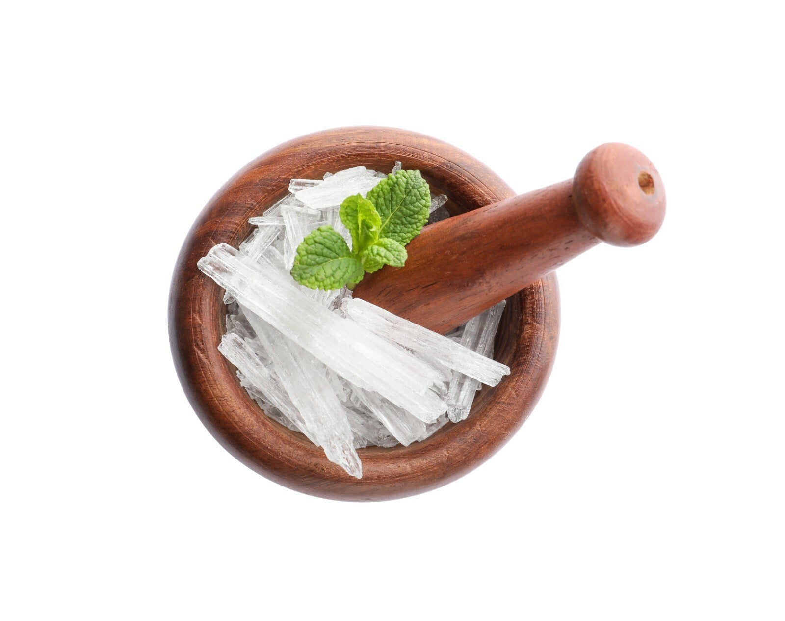 Menthol Crystals 30g – 100% Pure Peppermint - Derived Flakes for Steam Inhalation & Aromatherapy - Herbalshire Handmade Herbal Products