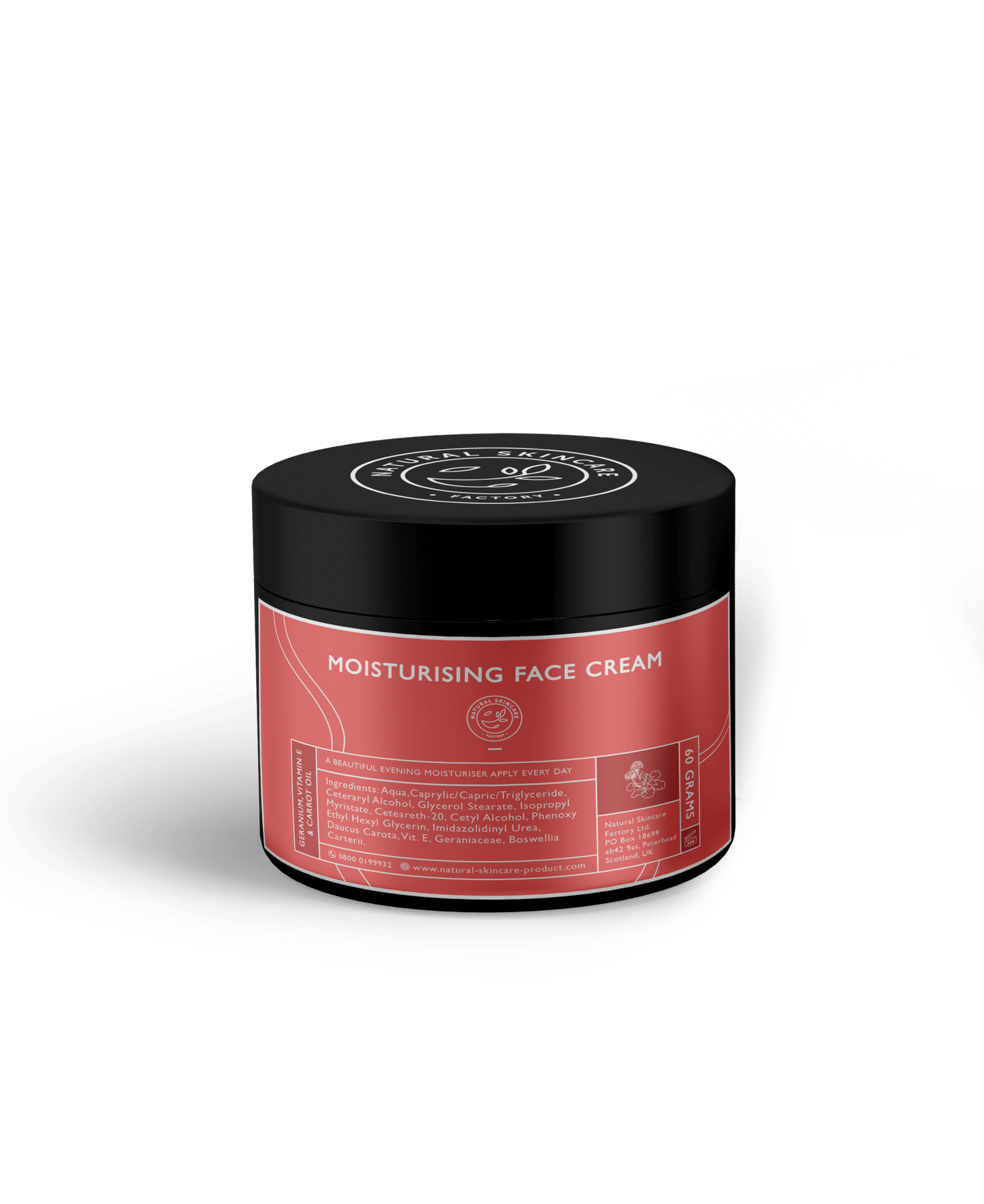 Moisturising Face Cream - Herbalshire Handmade Herbal Products