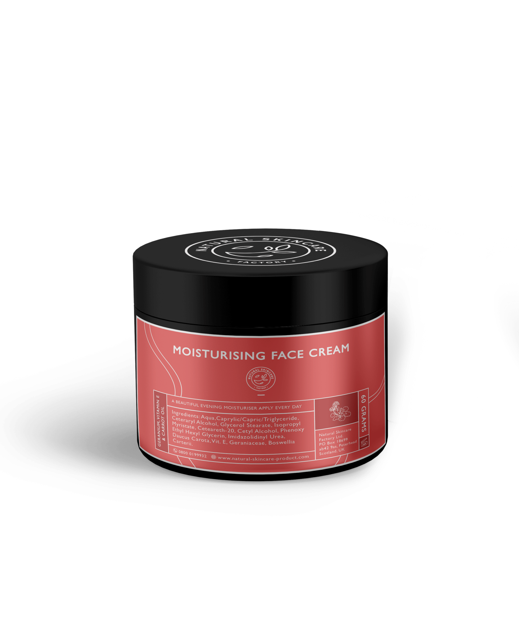Moisturising Face Cream - Herbalshire Handmade Herbal Products