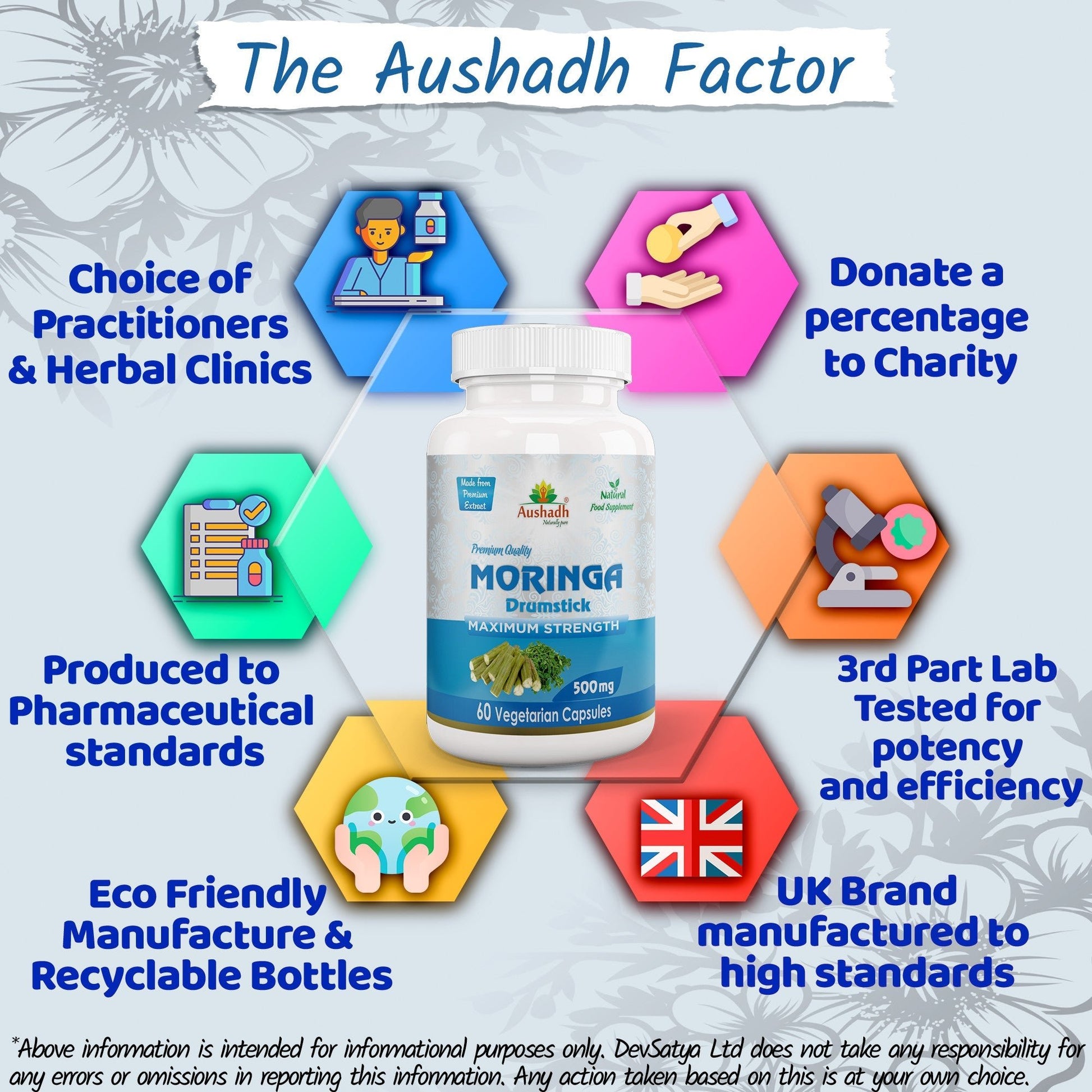 Moringa Oleifera (Drumstick) Capsule - Herbalshire Handmade Herbal Products