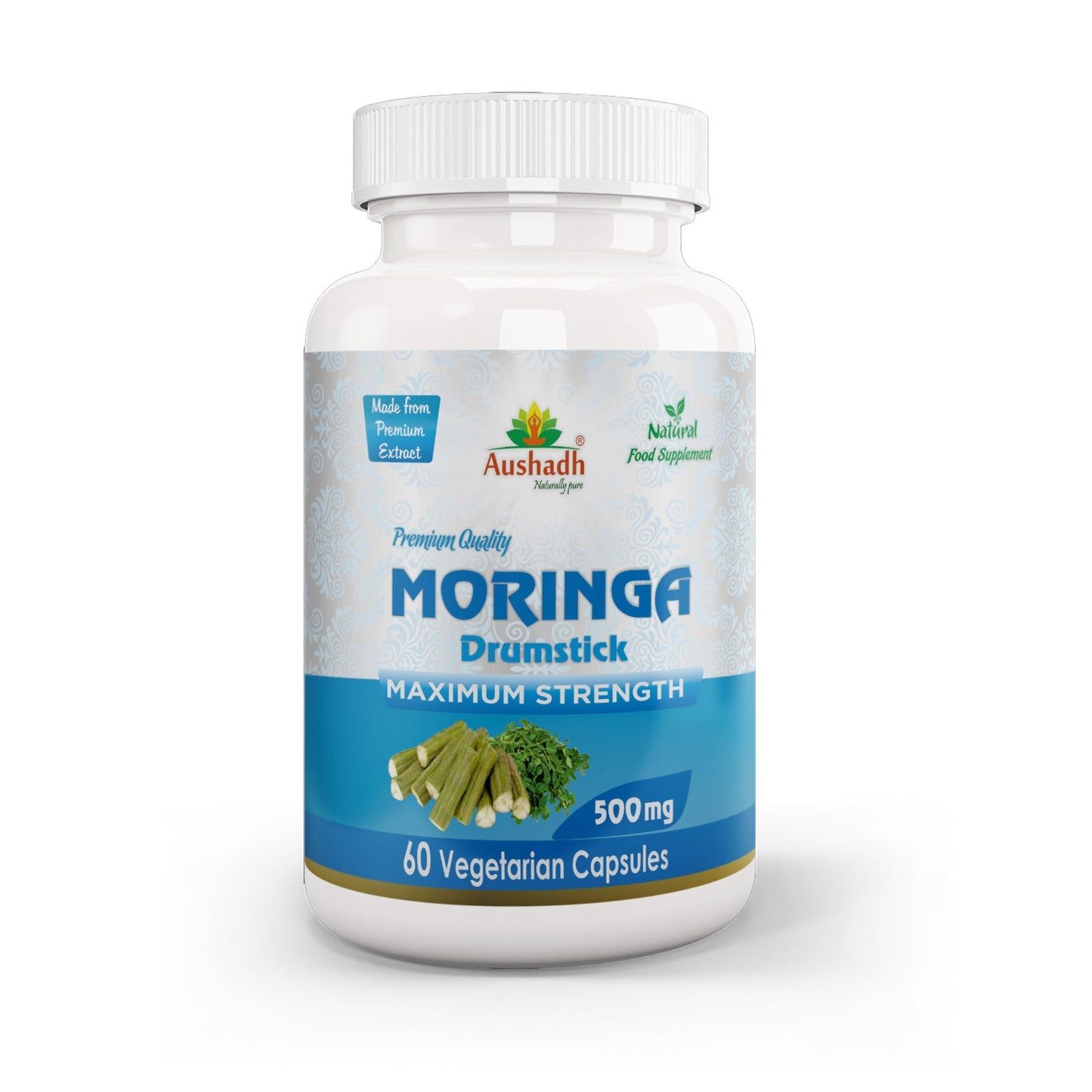 Moringa Oleifera (Drumstick) Capsule - Herbalshire Handmade Herbal Products