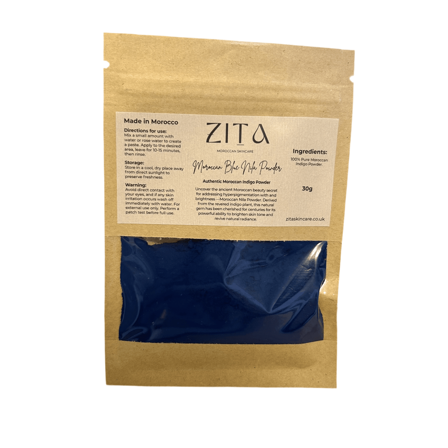 Moroccan Nila Powder (Brightening Mask) - Herbalshire Handmade Herbal Products