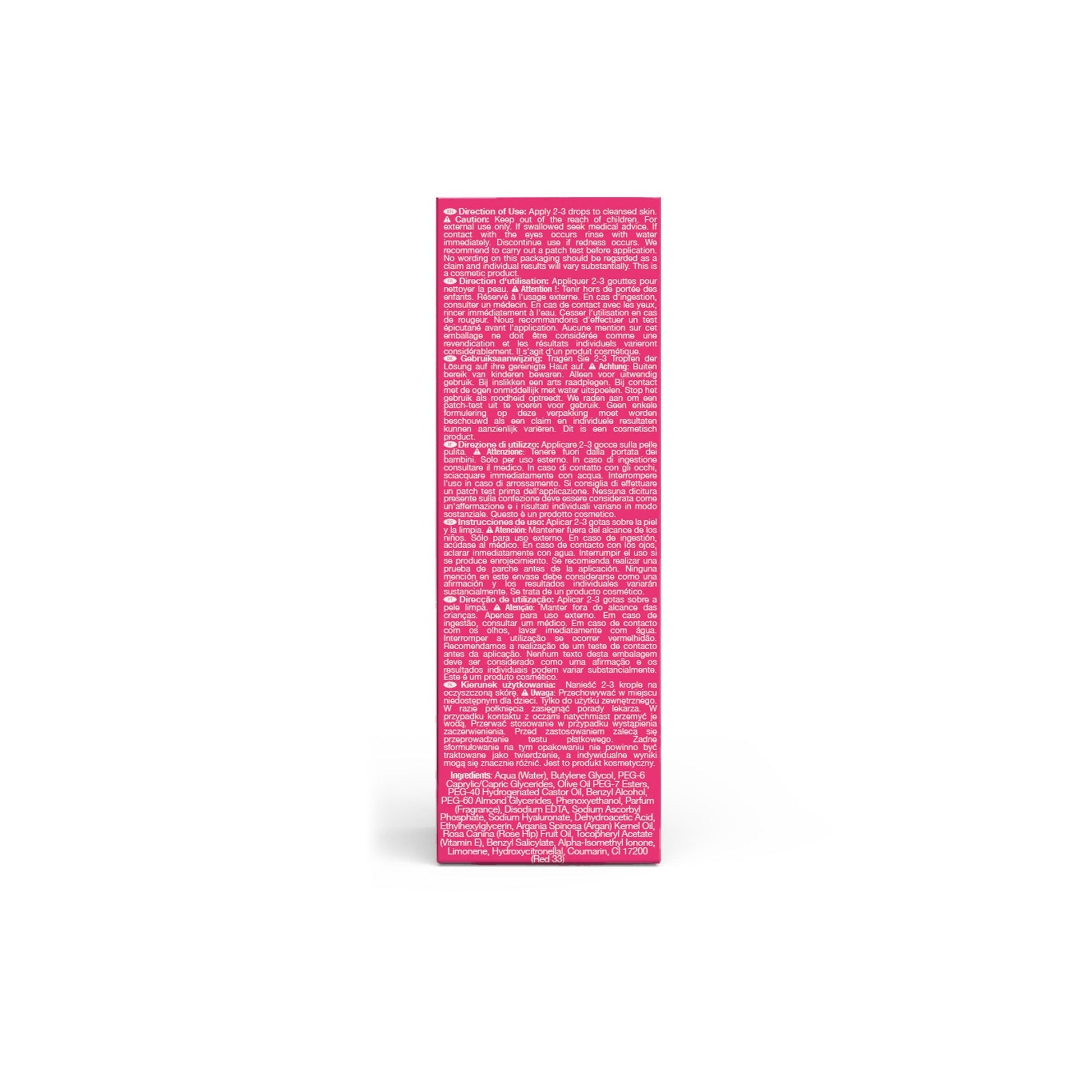 Moroccan Rose Facial Oil with Hyaluronic Acid & Vitamin C - Herbalshire Handmade Herbal Products