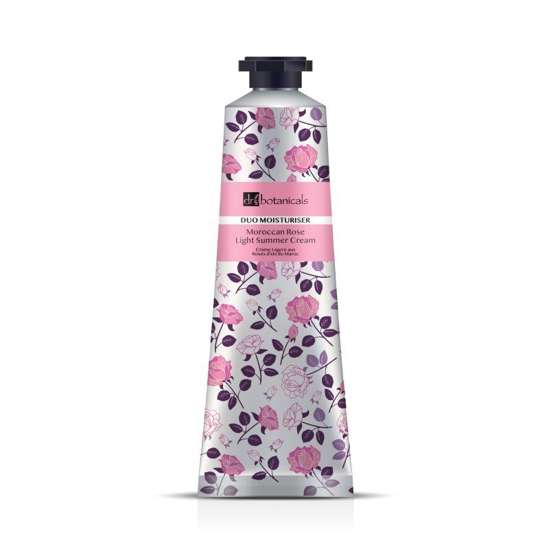 Moroccan Rose Light Summer Cream 50ml - Herbalshire Handmade Herbal Products