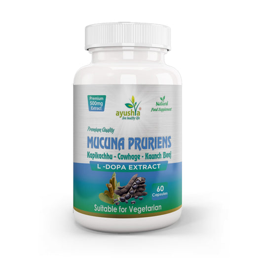 Mucuna Pruriens Capsule - Herbalshire Handmade Herbal Products