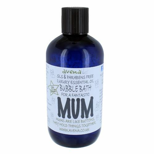 Mum Bubble Bath 250ml Natural Handmade Gift Product Organic Base Luxurious - Herbalshire Handmade Herbal Products