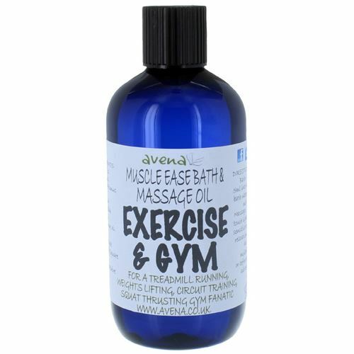 Muscle Ache - Pain - Relief Ease - Bath & Massage Oil - Exercise & Gym - 250ml - Herbalshire Handmade Herbal Products