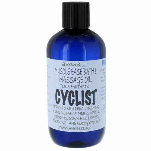 Muscle Ease Bath & Massage Oil for a Cyclist 250ml - Herbalshire Handmade Herbal Products