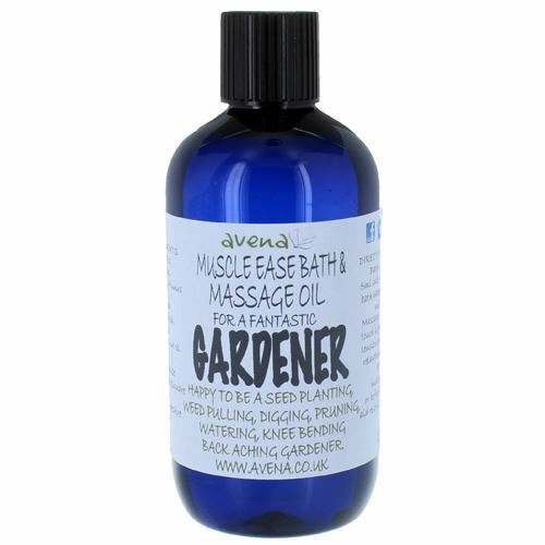 Muscle Ease Bath & Massage Oil for a Gardener 250ml - Herbalshire Handmade Herbal Products