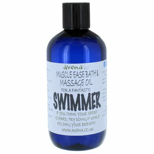 Muscle Ease Bath & Massage Oil for a Swimmer 250ml - Herbalshire Handmade Herbal Products