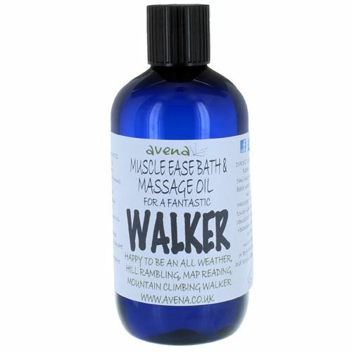 Muscle Ease Bath & Massage Oil for a Walker 250ml - Herbalshire Handmade Herbal Products