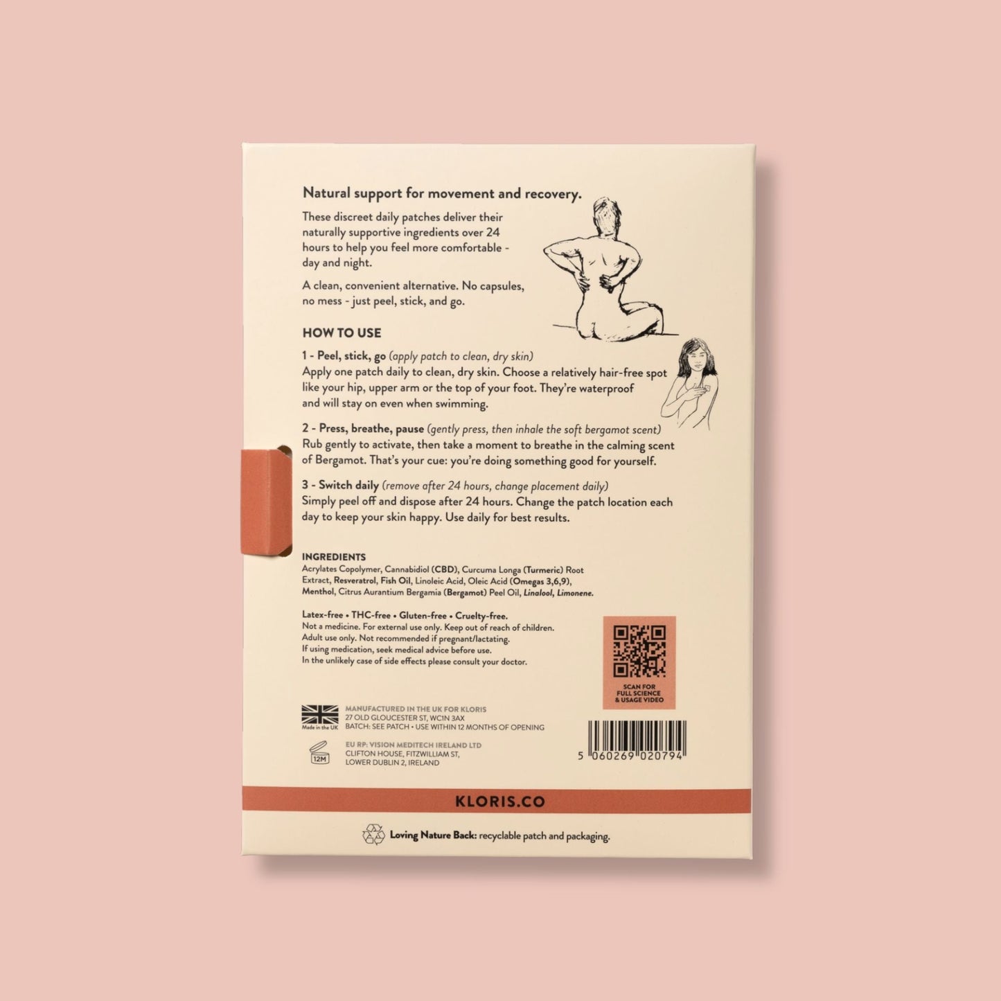 Muscle & Joint CBD Patches - Herbalshire Handmade Herbal Products