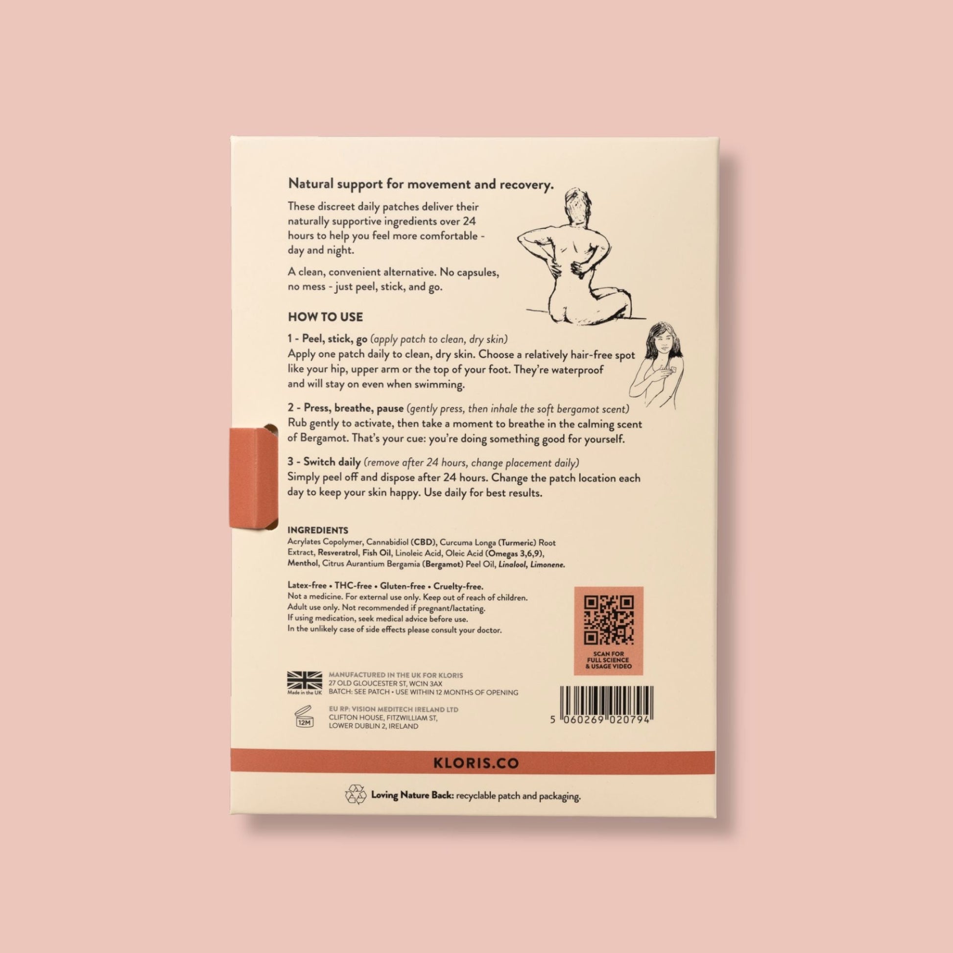 Muscle & Joint CBD Patches - Herbalshire Handmade Herbal Products