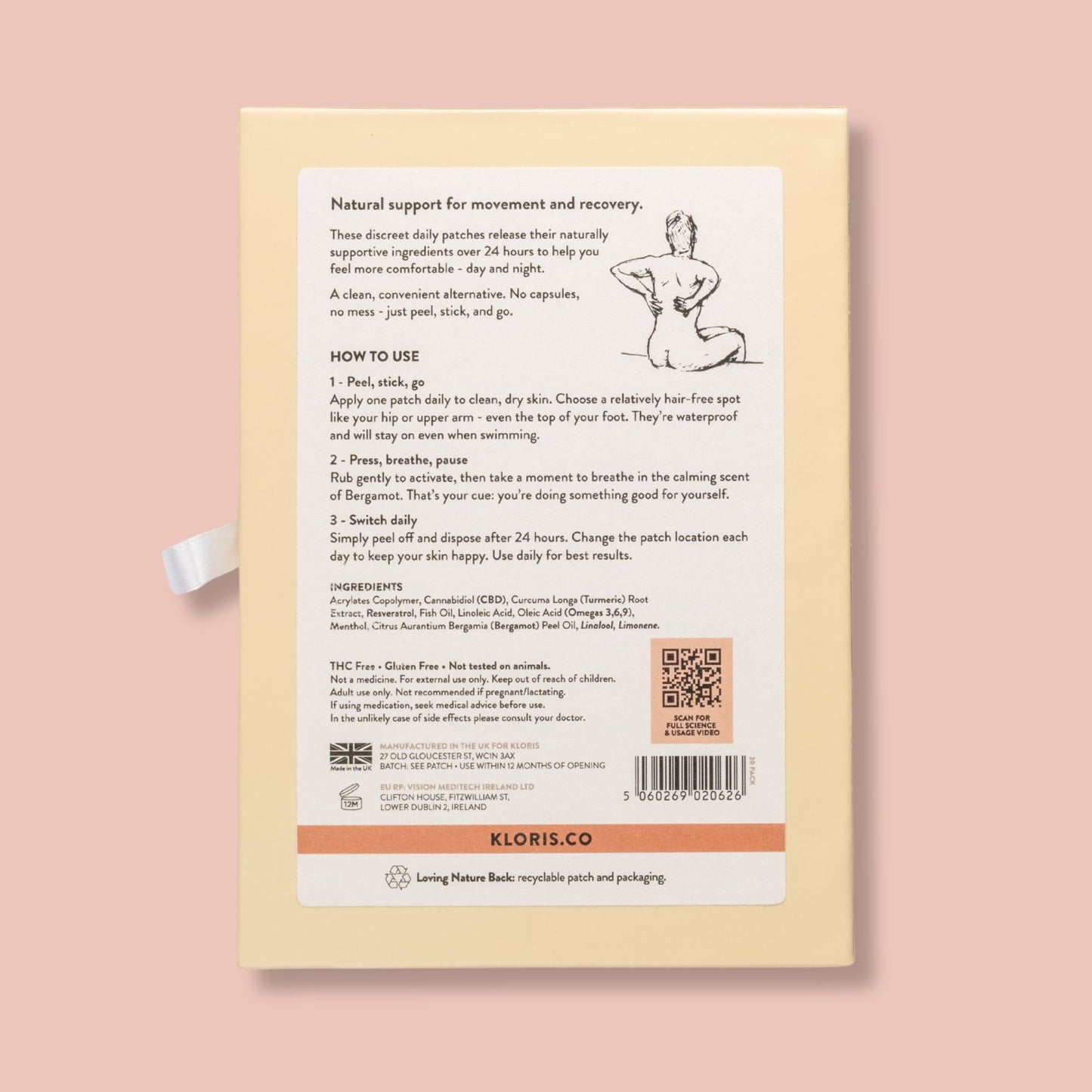 Muscle & Joint CBD Patches - Herbalshire Handmade Herbal Products