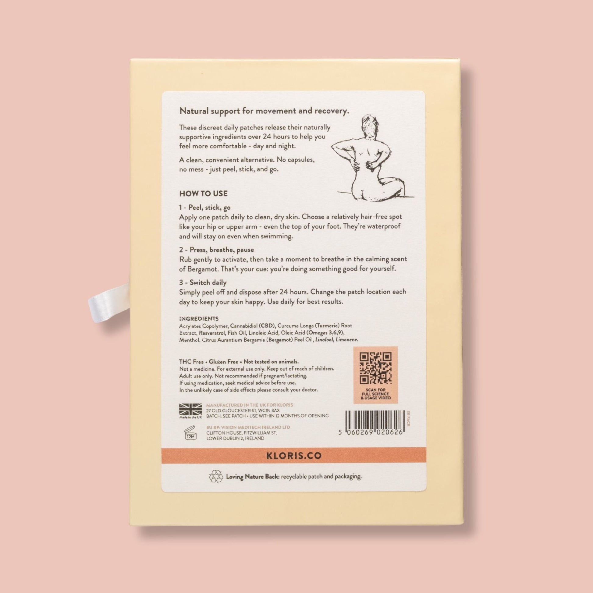 Muscle & Joint CBD Patches - Herbalshire Handmade Herbal Products