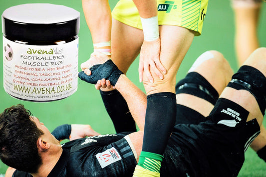 Natural Handmade Footballers Muscle Rub - Herbal Balm for Inflammation & Pain R - Herbalshire Handmade Herbal Products