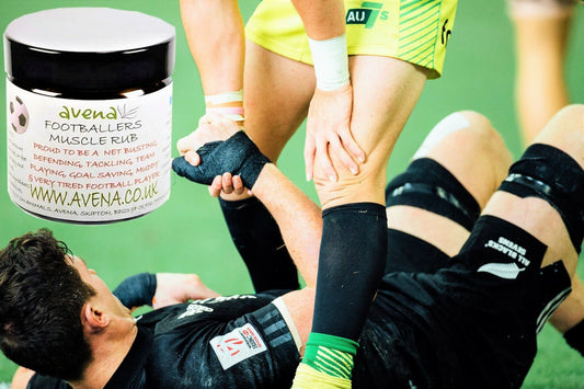 Natural Handmade Footballers Muscle Rub | Herbal Soothing Balm for Inflammation - Herbalshire Handmade Herbal Products