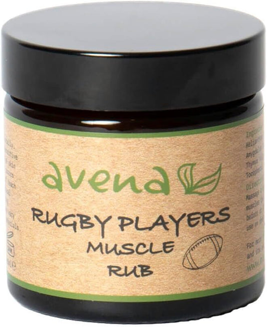 Natural Handmade Muscle Rub for Rugby Players Rugby Gift for Him, Coaches & Fans - Herbalshire Handmade Herbal Products
