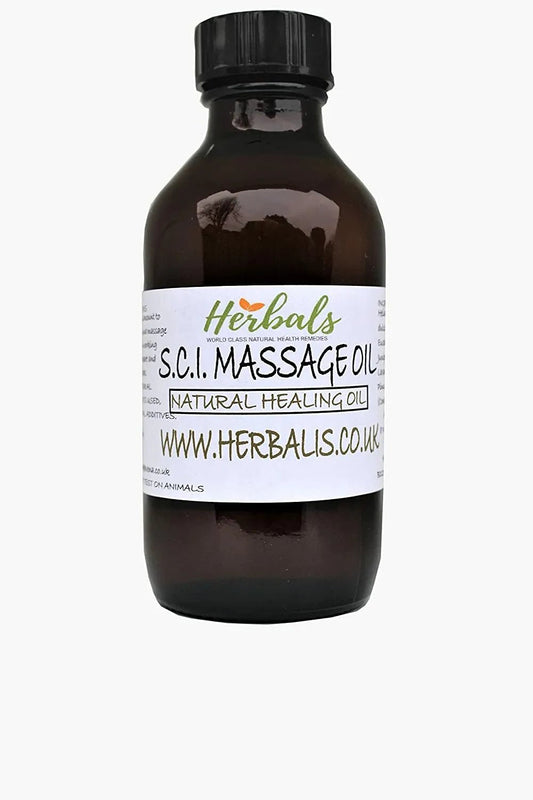 Natural Handmade Sciatica Oil - 250ML - Herbalshire - Pain Relief, Anti - Inflamm - Herbalshire Handmade Herbal Products