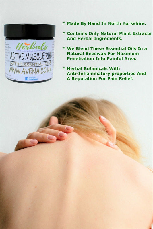Natural Joint And Muscle Cream Prepared By Hand In North Yorkshire Soothe Pain - Herbalshire Handmade Herbal Products