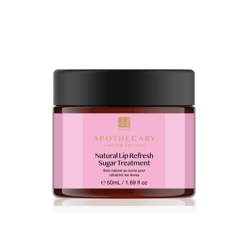 Natural Lip Refresh Sugar Treatment 50ml - Herbalshire Handmade Herbal Products