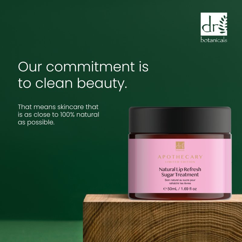 Natural Lip Refresh Sugar Treatment 50ml - Herbalshire Handmade Herbal Products
