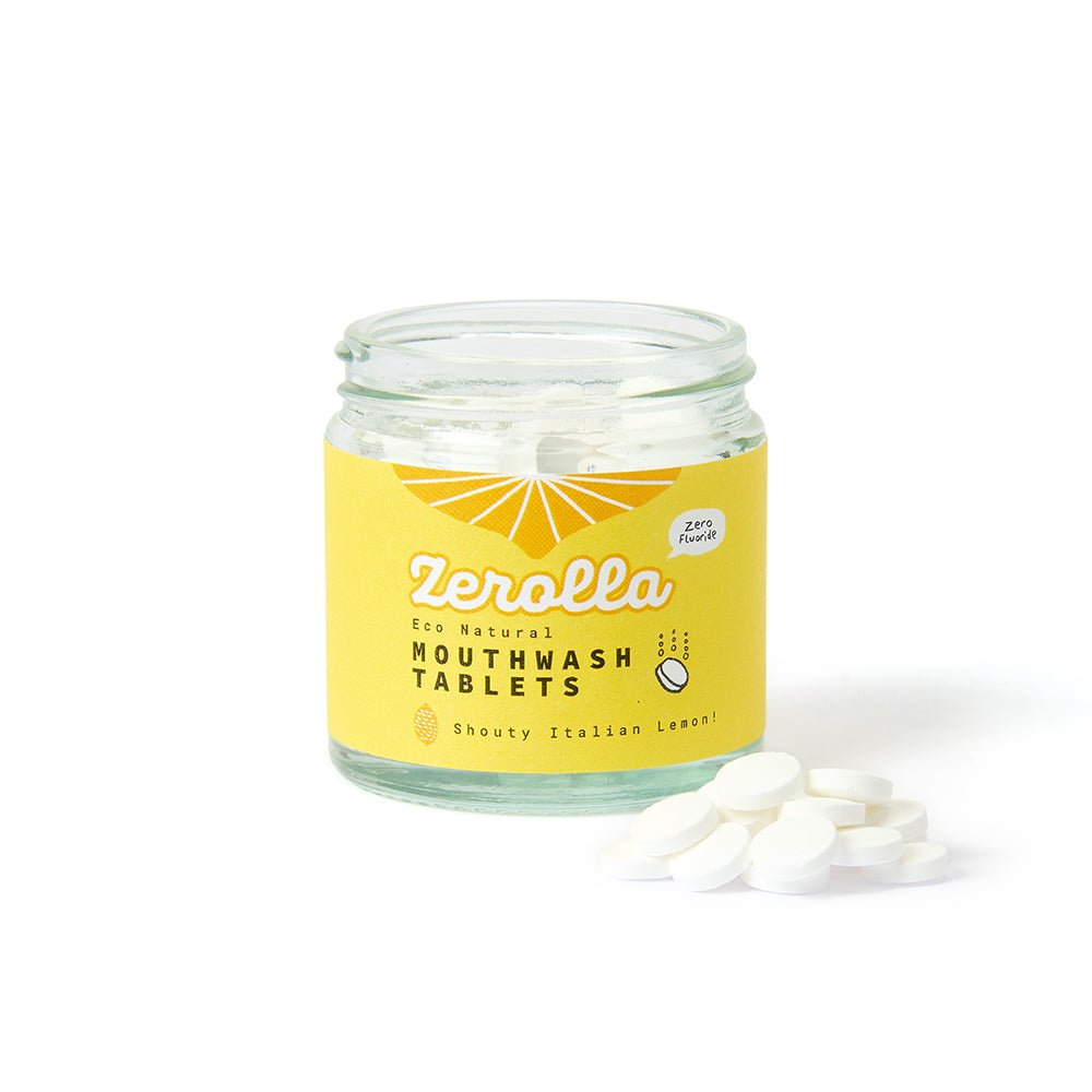 Natural Mouthwash Tablets - Herbalshire Handmade Herbal Products