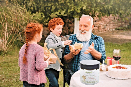 Natural Muscle Rub 60ml Novelty Gifts For Dad Present For Father Gift Ideas - Herbalshire Handmade Herbal Products