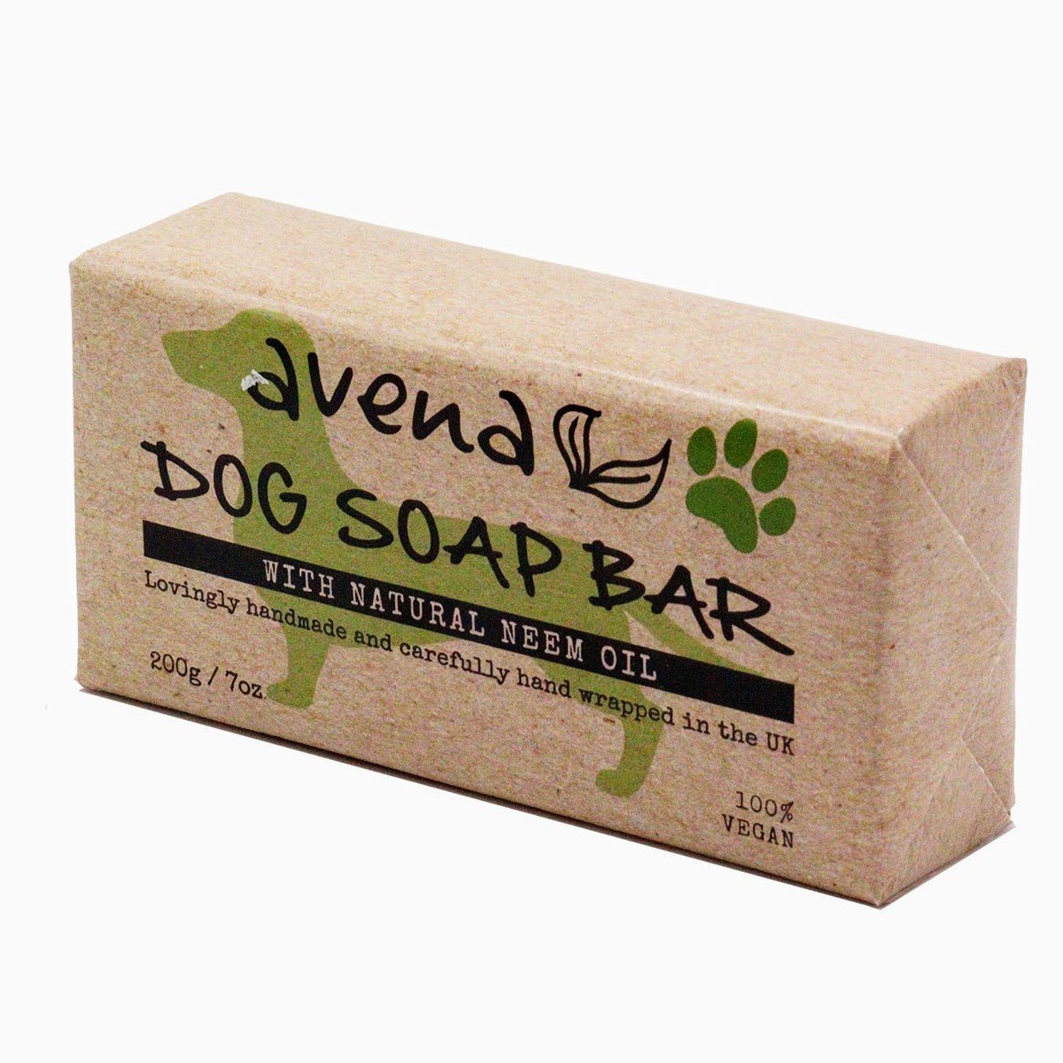 Natural Neem Dog Shampoo Bar 200g Solid Shampoo Bar Made Neem Extracts Gentle E - Herbalshire Handmade Herbal Products