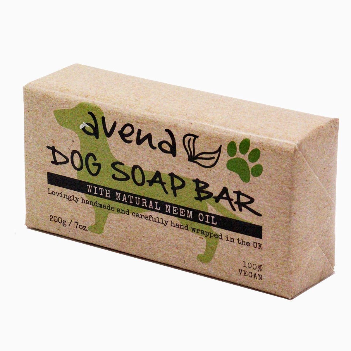 Natural Neem Dog Shampoo Bar 200g Solid Shampoo Bar Made Neem Extracts Gentle E - Herbalshire Handmade Herbal Products