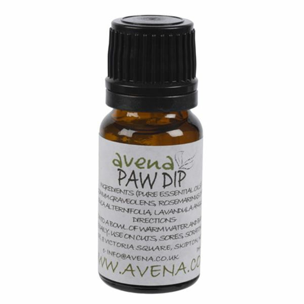Natural Paw Dip - Essential Oil Blend for Minor Paw Problems - 10ml - Herbalshire Handmade Herbal Products