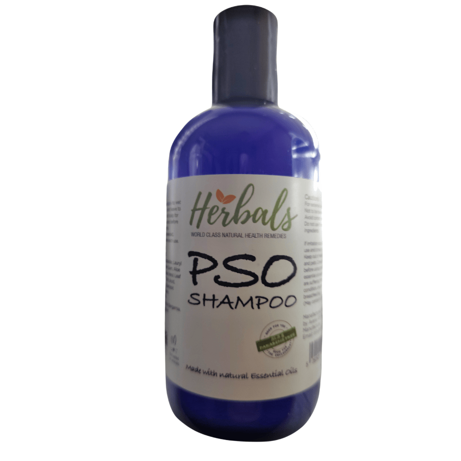 Natural Psoriasis Shampoo – Handmade Relief for Dry, Flaky, Itchy Scalp – 250ml - Herbalshire Handmade Herbal Products