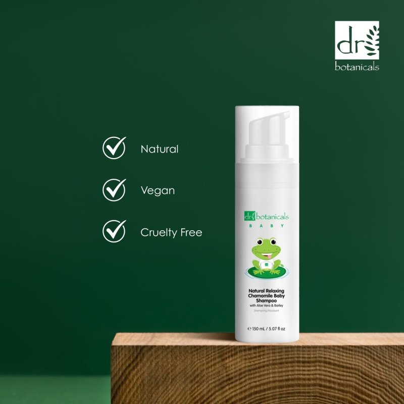 Natural Relaxing Chamomile Baby Shampoo 150ml - Herbalshire Handmade Herbal Products