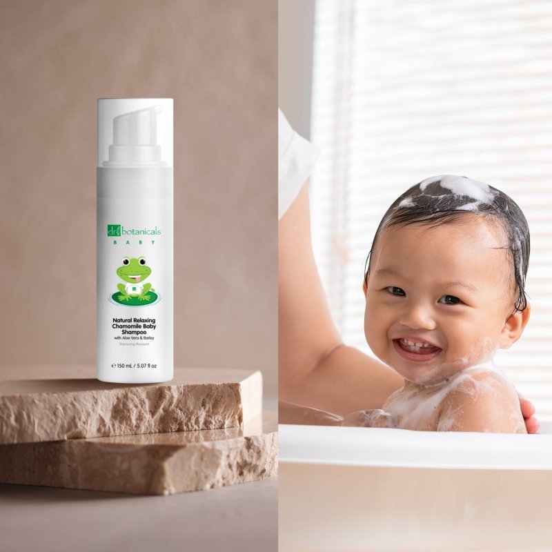 Natural Relaxing Chamomile Baby Shampoo 150ml - Herbalshire Handmade Herbal Products