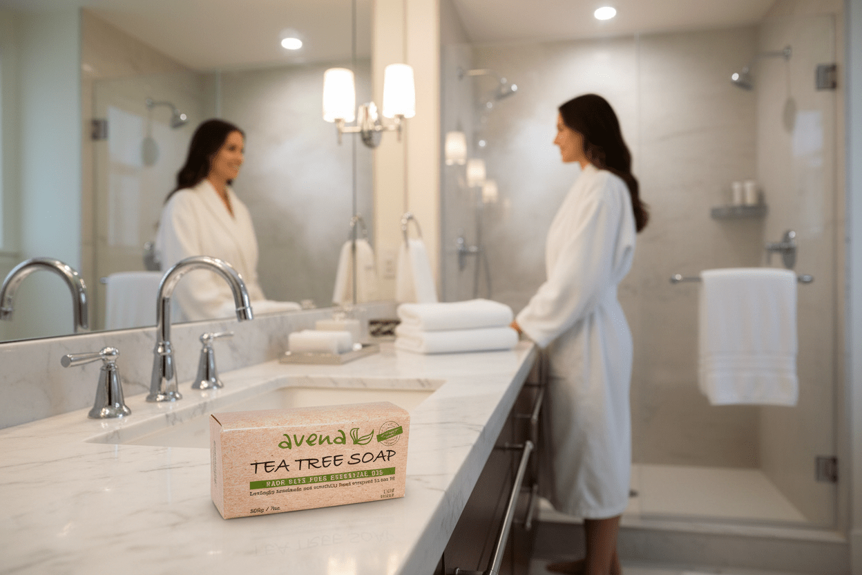 Natural Tea Tree Antiseptic Gift Set | 3x Soap & Ointment | Herbalshire UK - Herbalshire Handmade Herbal Products