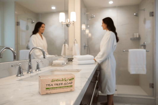 Natural Tea Tree Antiseptic Gift Set | 3x Soap & Ointment | Herbalshire UK - Herbalshire Handmade Herbal Products