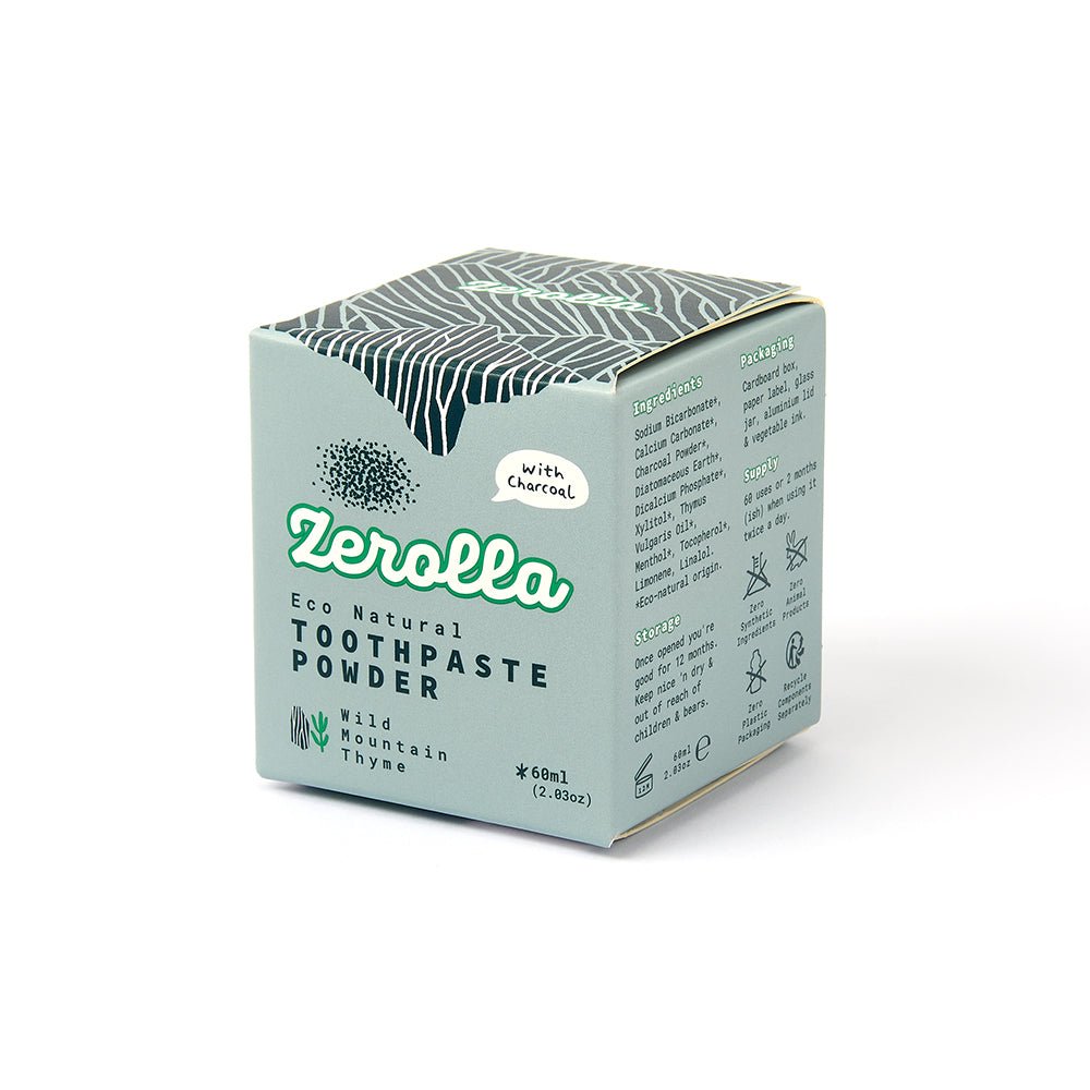 Natural Toothpaste Powder - Herbalshire Handmade Herbal Products