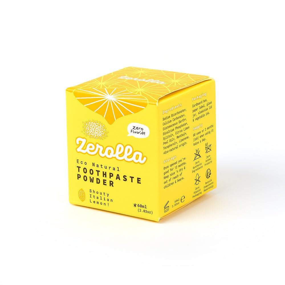 Natural Toothpaste Powder - Herbalshire Handmade Herbal Products