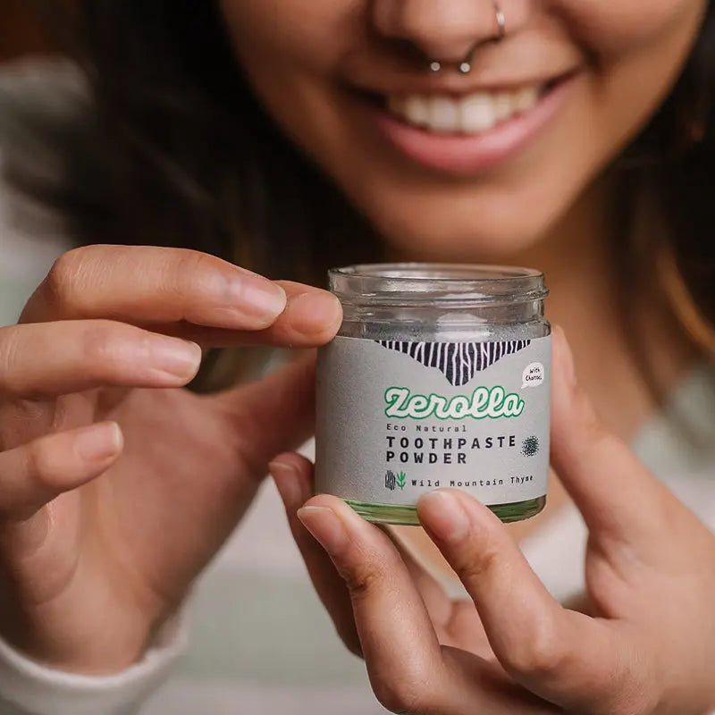 Natural Toothpaste Powder - Herbalshire Handmade Herbal Products