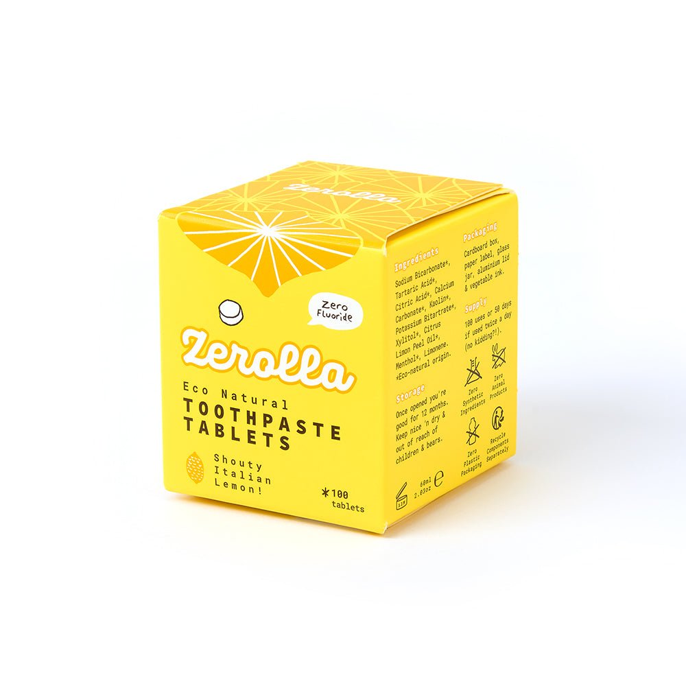 Natural Toothpaste Tablets - Herbalshire Handmade Herbal Products