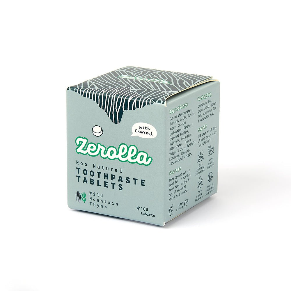 Natural Toothpaste Tablets - Herbalshire Handmade Herbal Products