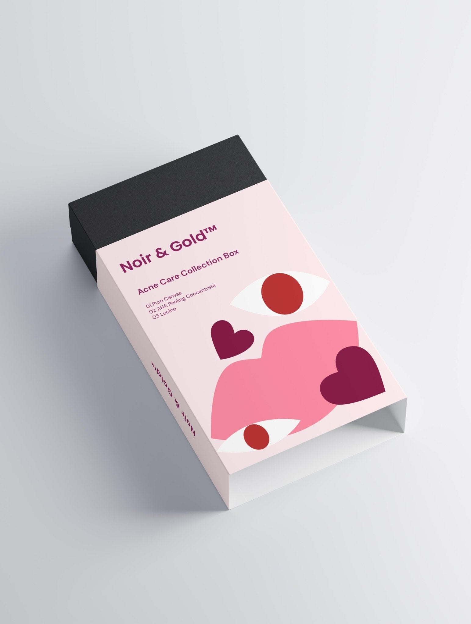 Noir & Gold™ Acne Care Collection Box - Herbalshire Handmade Herbal Products