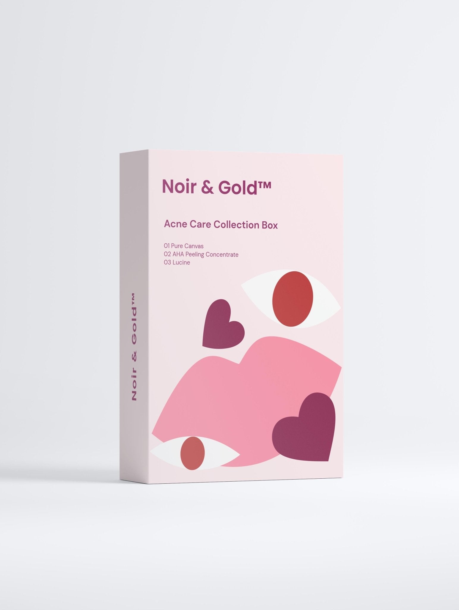 Noir & Gold™ Acne Care Collection Box - Herbalshire Handmade Herbal Products