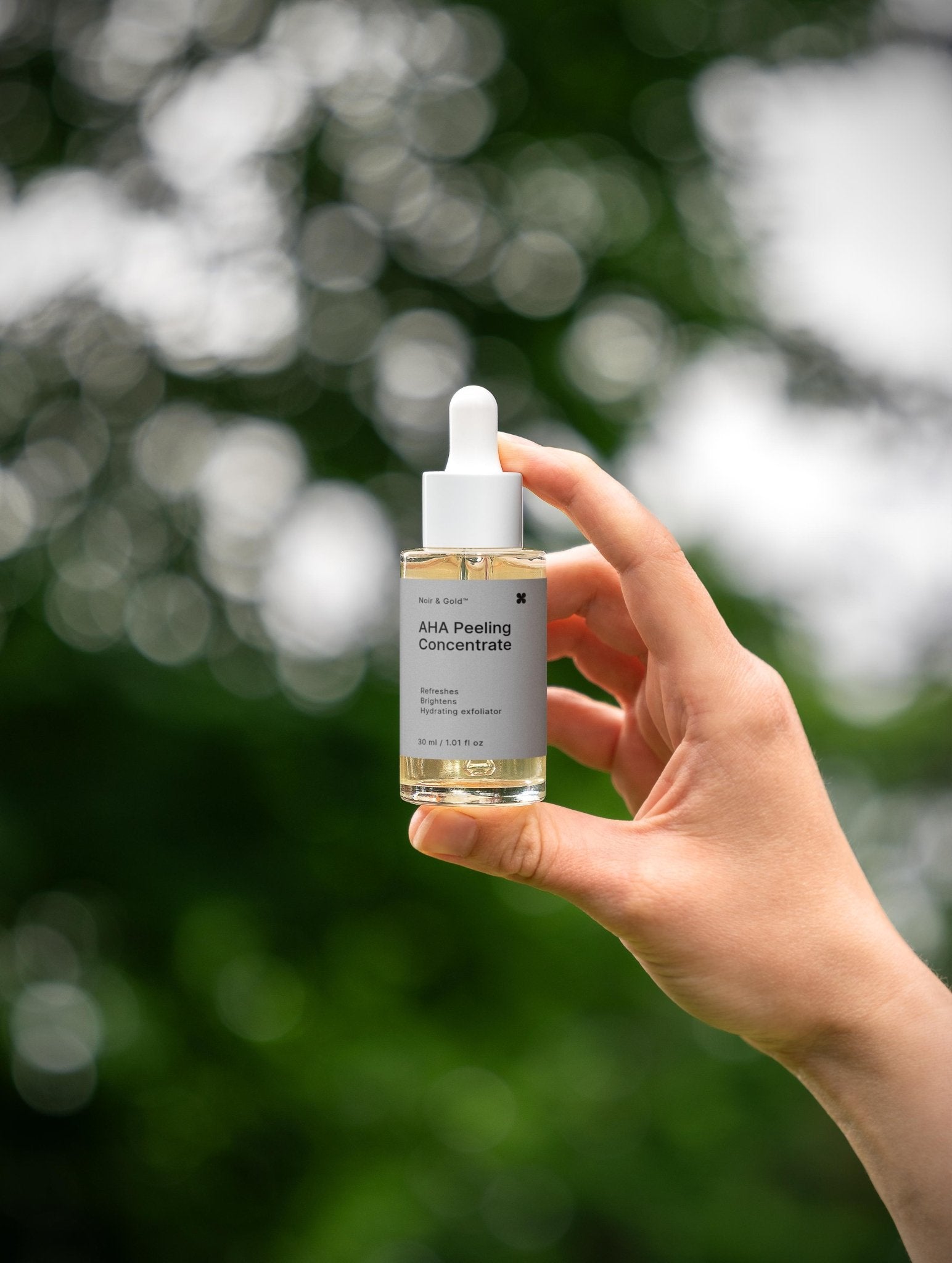Noir & Gold™ AHA Peeling Concentrate - Herbalshire Handmade Herbal Products