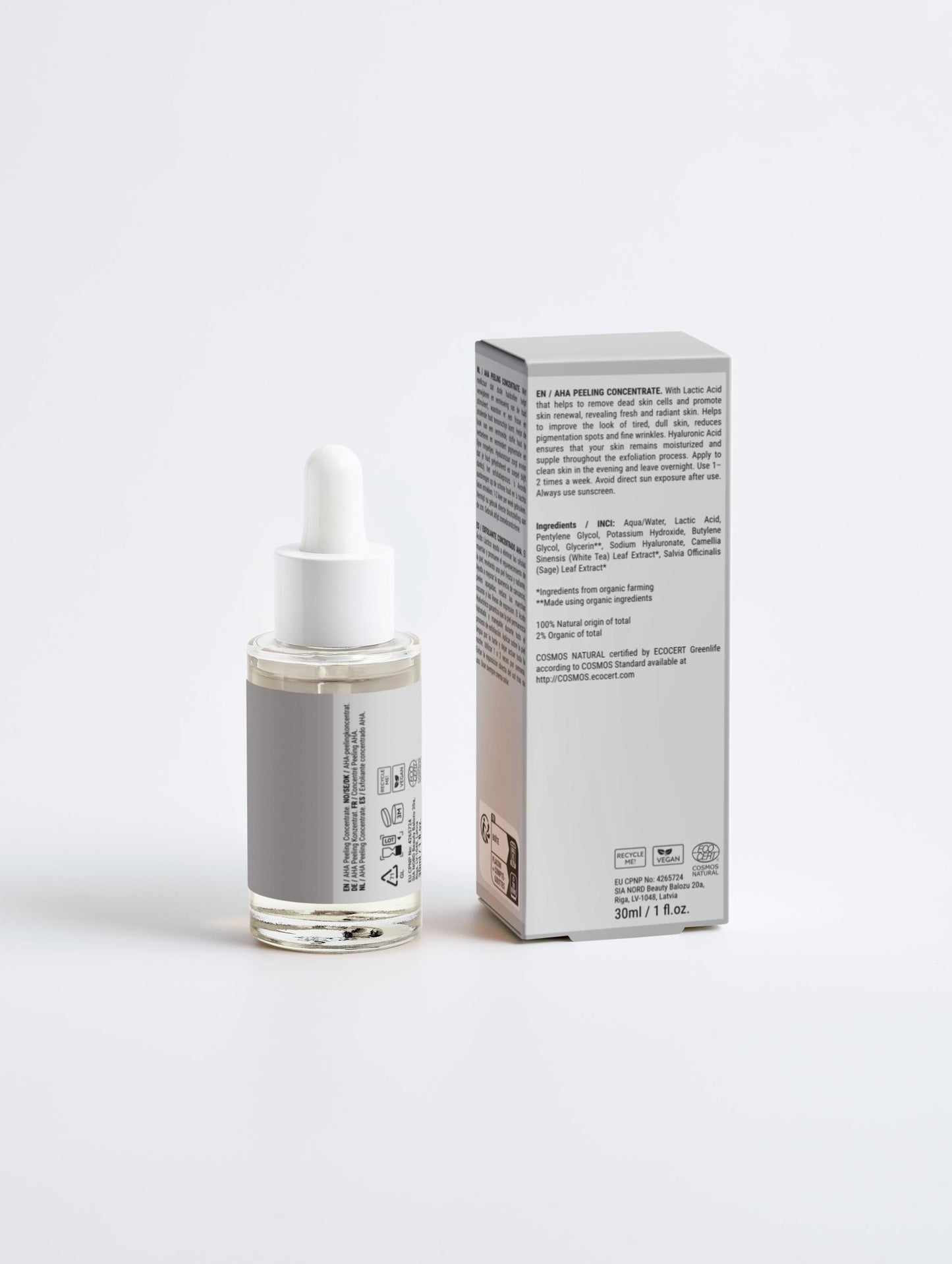 Noir & Gold™ AHA Peeling Concentrate - Herbalshire Handmade Herbal Products