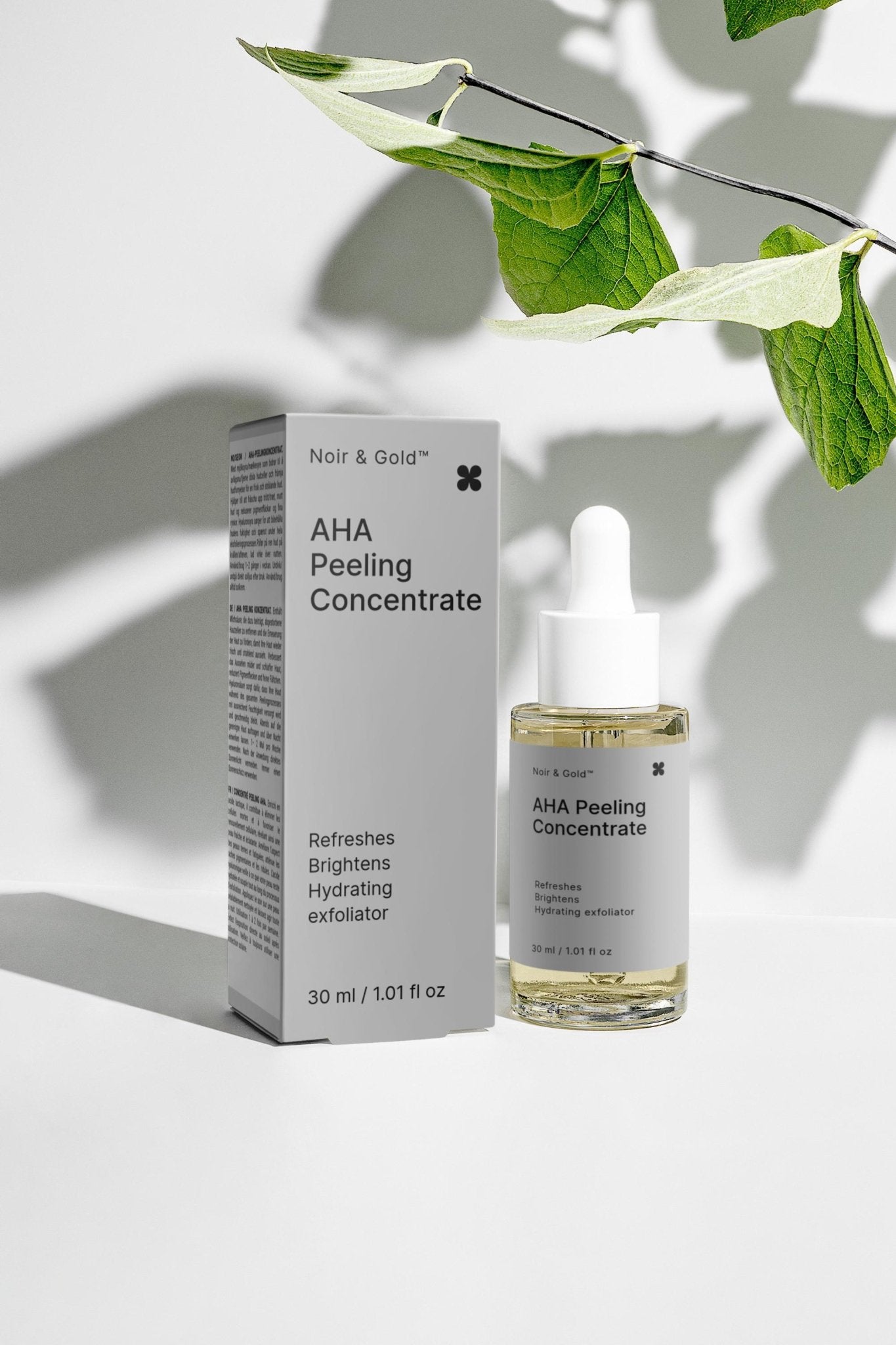 Noir & Gold™ AHA Peeling Concentrate - Herbalshire Handmade Herbal Products