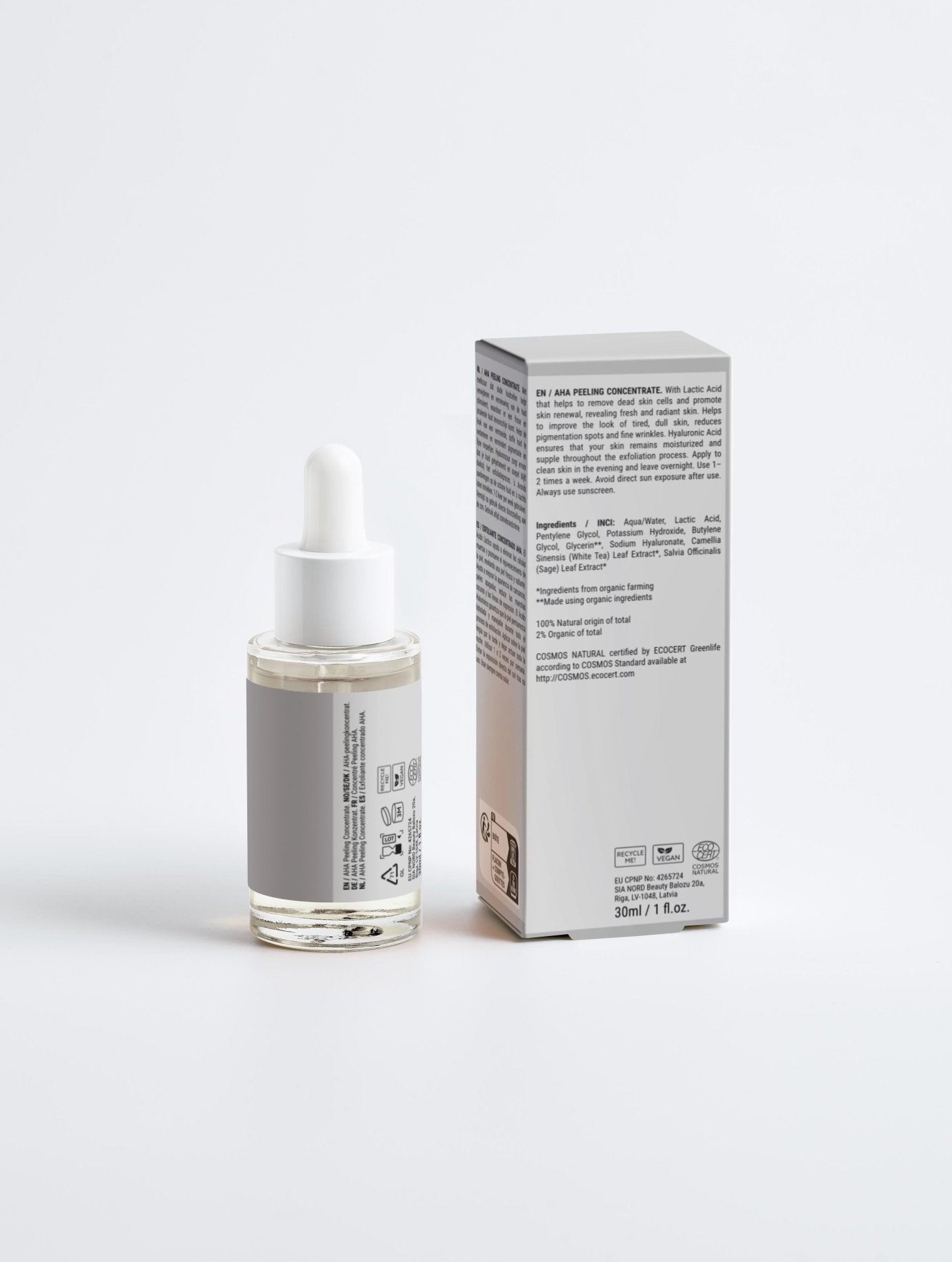 Noir & Gold™ AHA Peeling Concentrate - Herbalshire Handmade Herbal Products